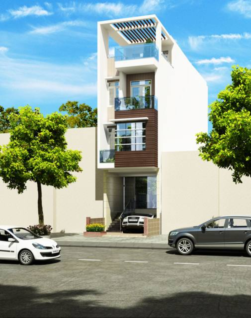 Báo giá chi phí xây nhà 1 trệt 3 lầu tại Định Quán, Đồng Nai