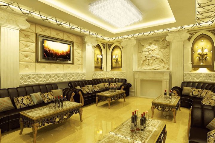 thiết kế phòng Karaoke hiện đại