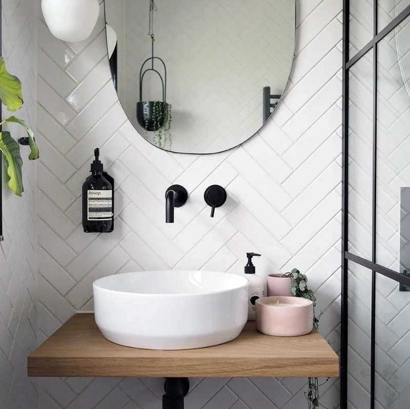 cách chọn gạch ốp cho các phòng