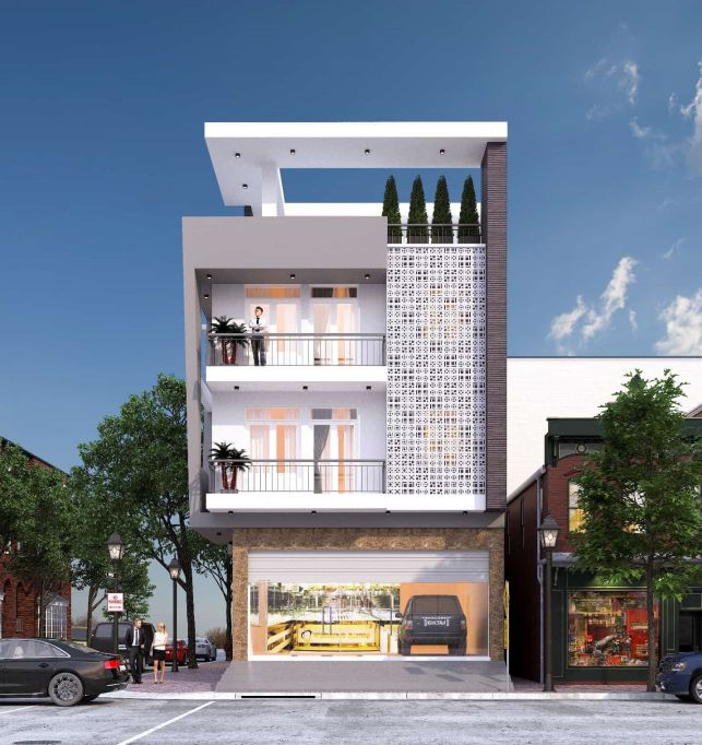 cách tính diện tích khi xây nhà 4 tầng tại Phan Thiết, Bình Thuận 