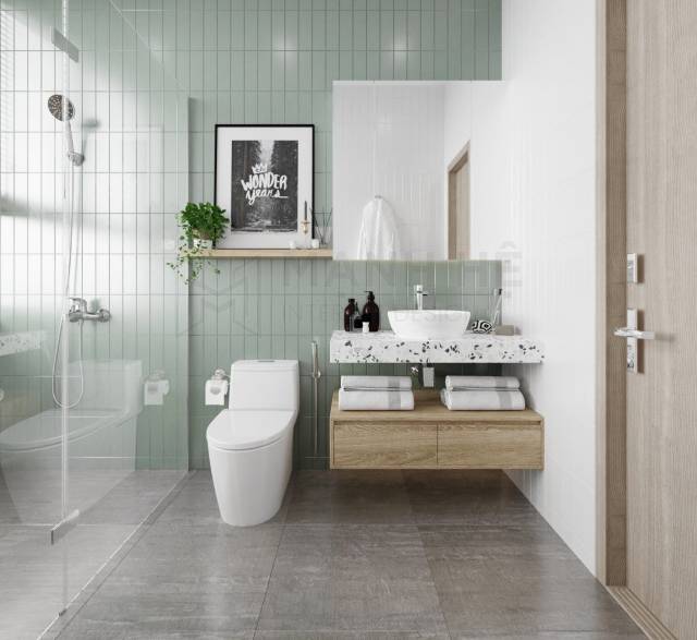 mẫu thiết kế nhà vệ sinh 6m2