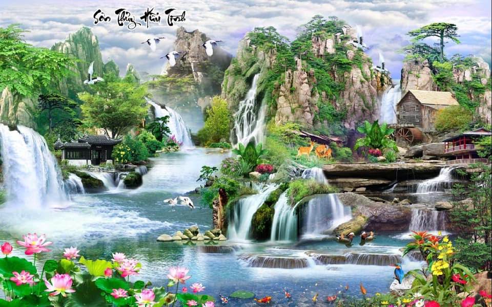 Phân loại gạch tranh 3D ốp tường ngoài trời