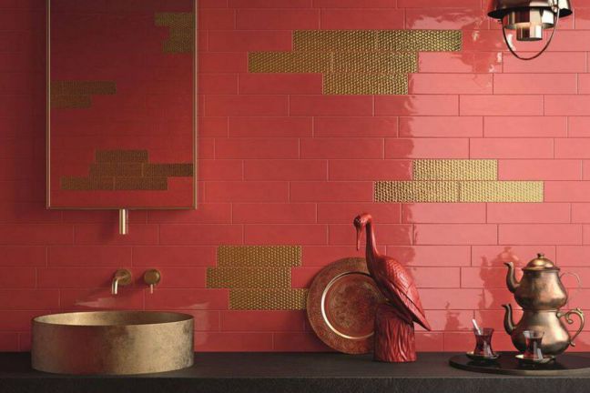 tổng quan về gạch đỏ ốp tường