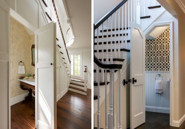 Những lợi ích của việc thiết kế nhà vệ sinh dưới chân cầu thang