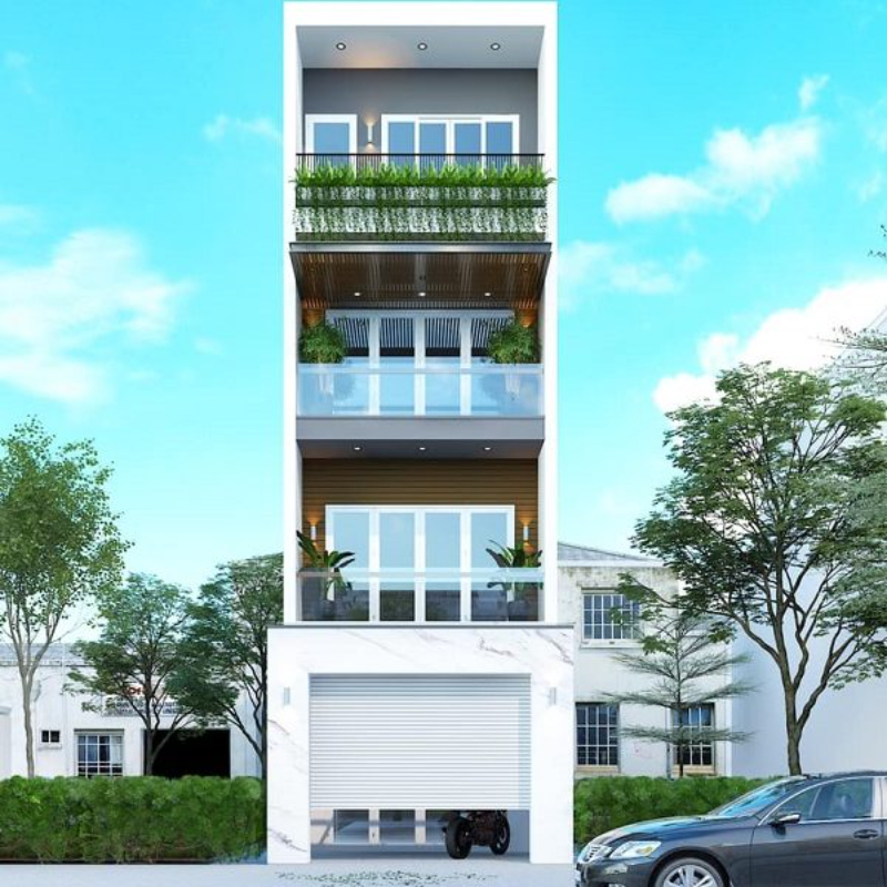 Báo giá chi phí xây nhà 1 trệt 3 lầu tại Đồng Nai