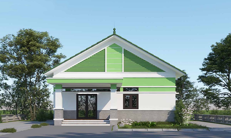 Các Màu Nhà Sơn Màu Xanh Đẹp 