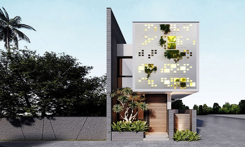 Các Mẫu Sơn Mặt Tiền Nhà Ống