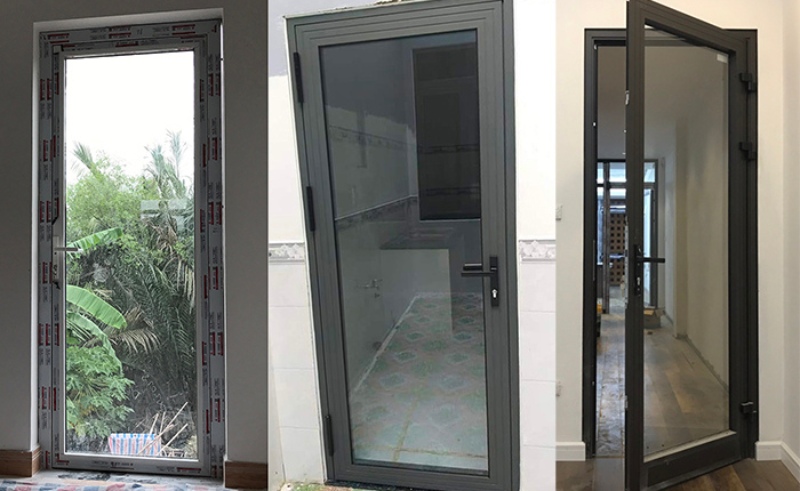 Tìm hiểu về kích thước cửa nhôm kính nhà vệ sinh