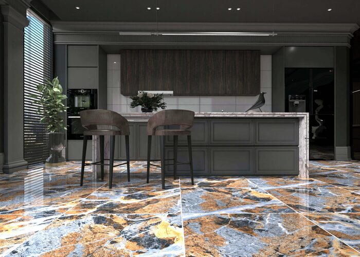 Tuổi thọ dài khi sử dụng gạch lát nền 60x60 Đồng Tâm