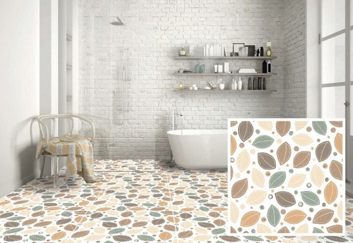 Họa tiết đơn giản tạo nên sự sang trọng cho không gian