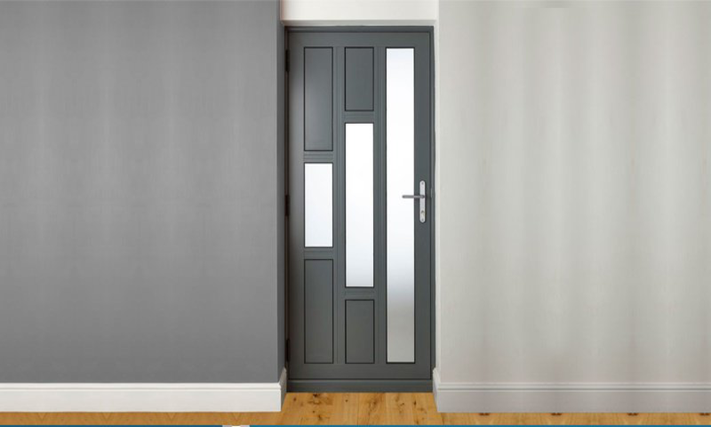 Báo giá cửa nhôm kính 1 cánh phòng ngủ