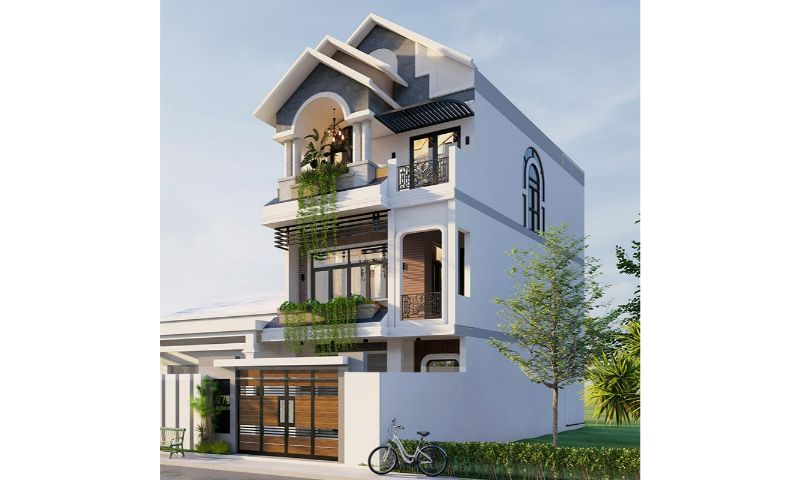 Báo giá chi phí xây nhà 1 trệt 2 lầu tại Trảng Bom, Đồng Nai chi tiết