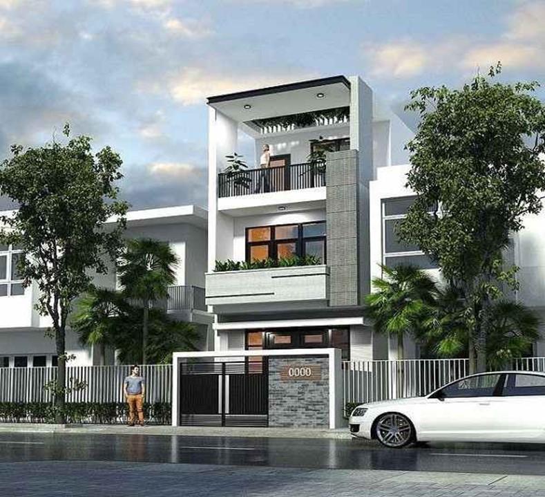 Cách tính diện tích xây dưjng nhà 3 tầng 