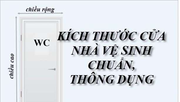 kích thước tiêu chuẩn cho nhà vệ sinh 