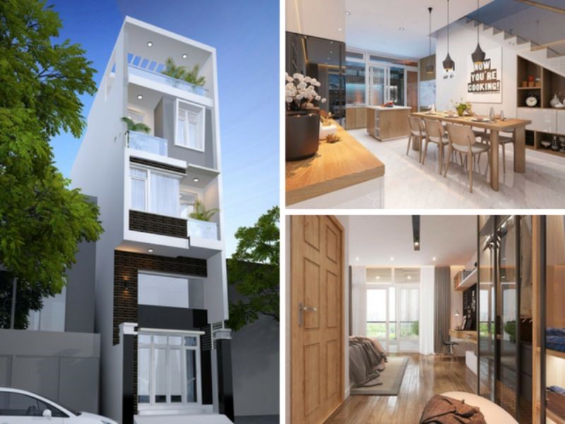 Báo giá chi phí xây nhà 1 trệt 3 lầu tại Xuyên Mộc, Bà Rịa Vũng Tàu 