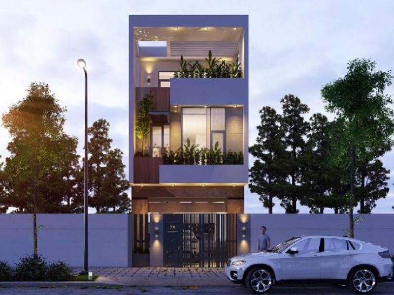 Báo giá chi phí xây nhà 1 trệt 2 lầu tại Định Quán, Đồng Nai