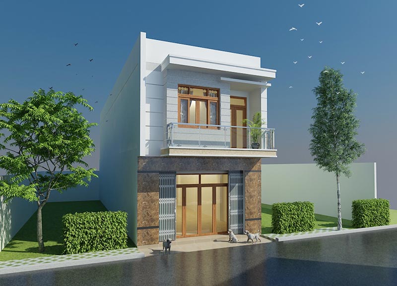 Báo giá chi phí xây nhà 1 trệt 1 lầu tại Bình Dương mới