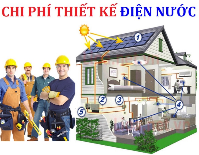 Chi phí thiết kế điện nước nhà dân hiện nay