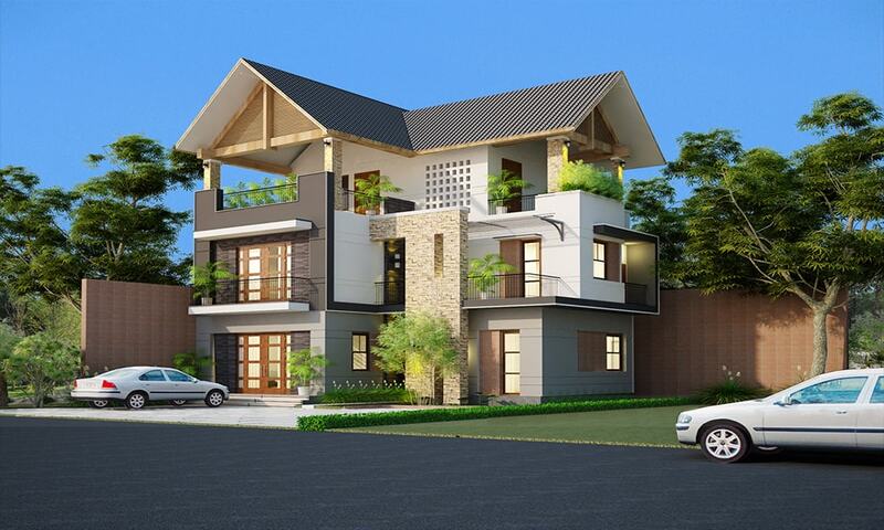Báo giá chi phí xây nhà 3 tầng tại Cẩm Mỹ, Đồng Nai tiết kiệm chi phí