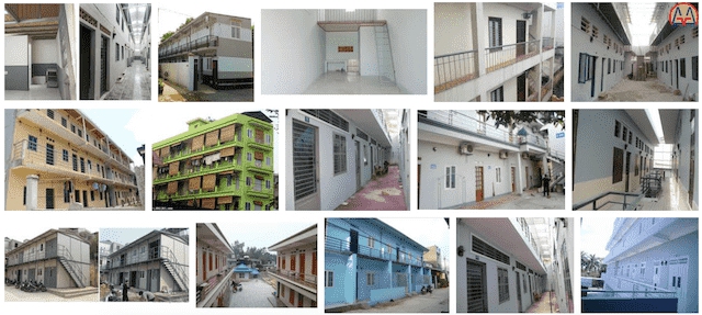 Chi phí xây dựng nhà trọ 2 tầng