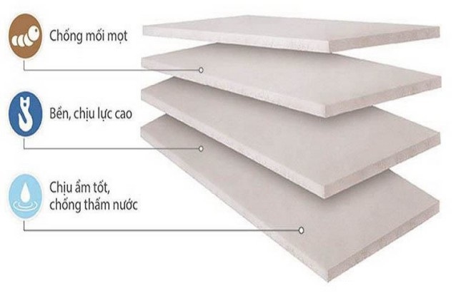x Công năng chính của tấm cemboad