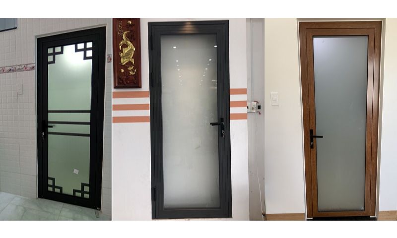 Những lưu ý khi chọn mua cửa nhôm kính phòng tắm 