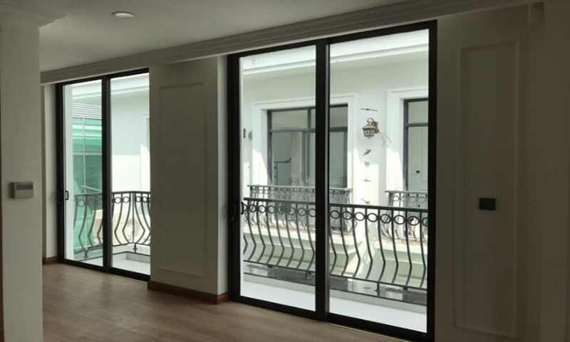 Hình ảnh cửa nhôm xingfa 2 cánh lùa 