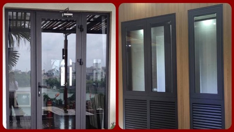 Những ưu điểm khi lựa chọn của nhôm xingfa màu ghi