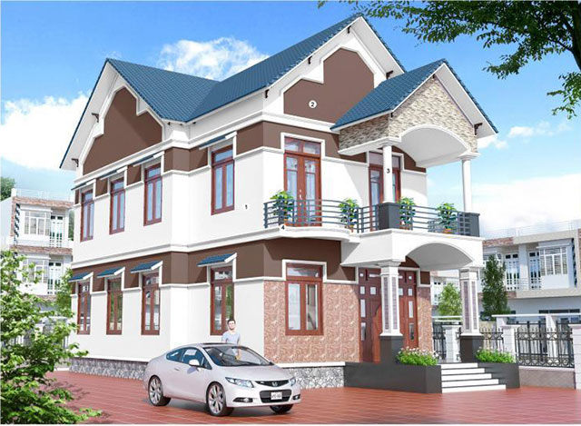 ưu điểm khi chọn sơn nhà màu trắng kem sữa