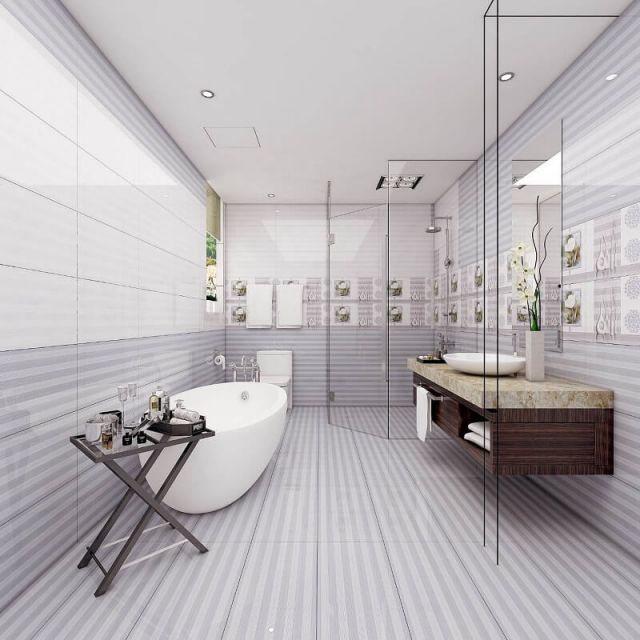 lưu ý khi chọn gạch ốp tường nhà vệ sinh