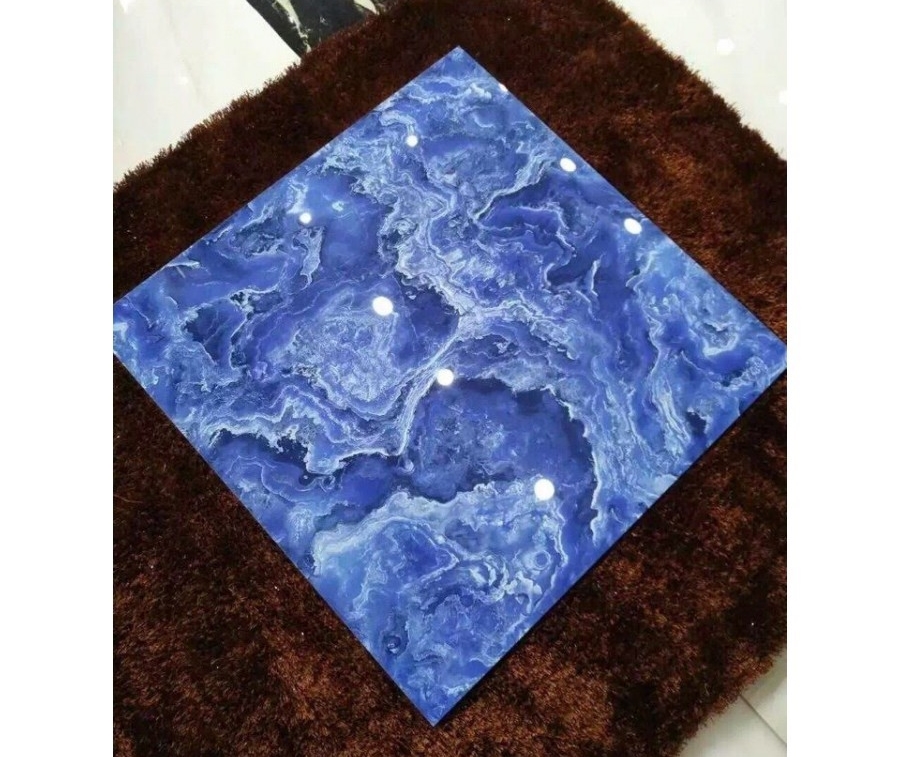 gạch lát nền màu xanh dương