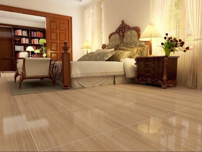 Gạch lát nền vân gỗ có nhiều kích thước khác nhau