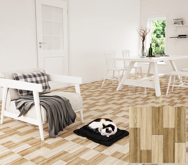 Gạch lát nền giả gỗ 50x50 là gì?