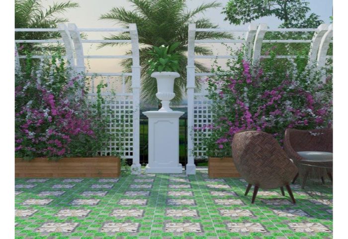 Ứng dụng của mẫu gạch lát nền 40x40 