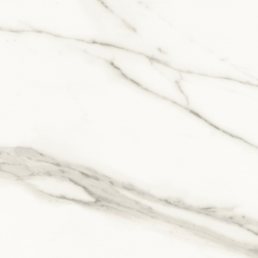Gạch lát nền màu trắng vân mây kích thước 75x75 Tây Ban Nha.