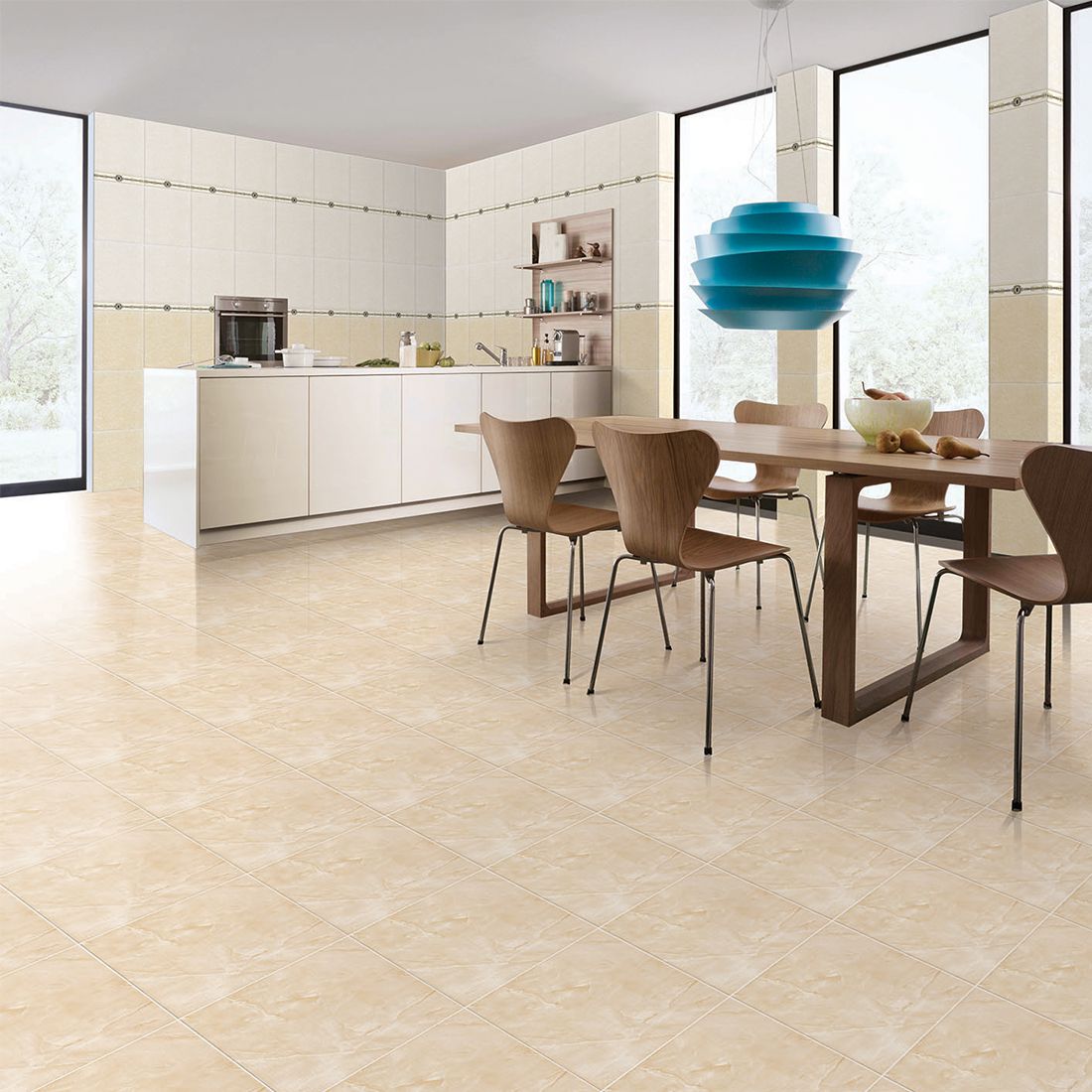 Các loại gạch nền nhà tắm Viglacera phổ biến