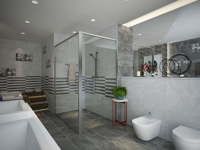 Các loại gạch nền nhà tắm Viglacera phổ biến
