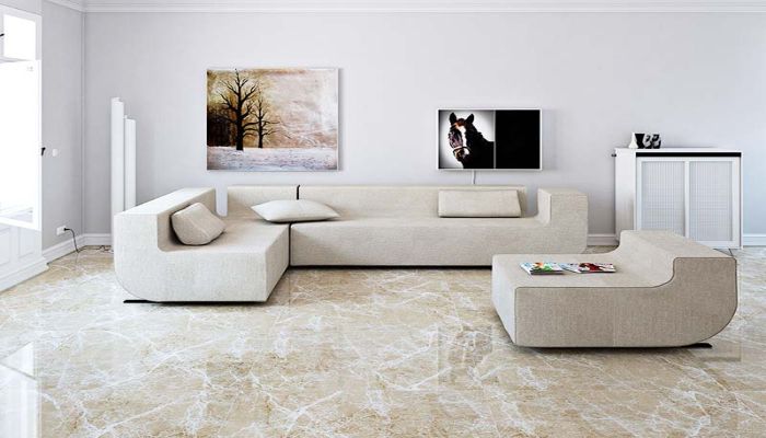 Kinh nghiệm chọn gạch lát nền phòng khách theo diện tích