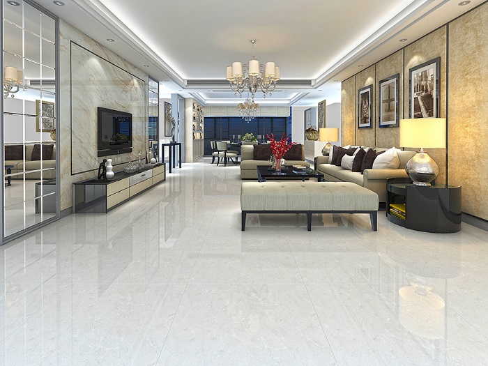 Gạch lát nền 80x80 với tính năng bảo trì và làm sạch siêu nhanh chóng