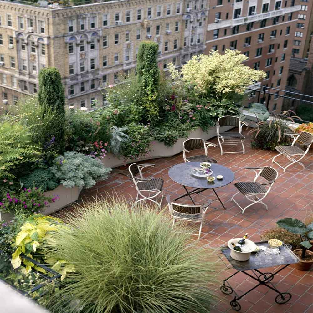 Tham khảo một số kiểu lát nền sân thượng đẹp