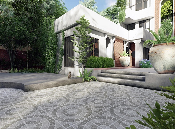 Gạch lát nền sân vườn