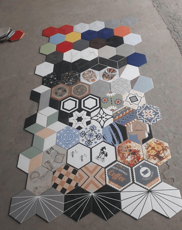 Các yếu tố ảnh hưởng đến giá gạch lục giác ốp tường