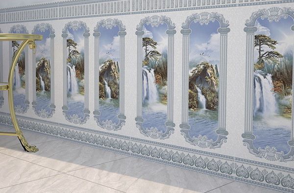 Giá gạch ốp chân tường cao 90cm