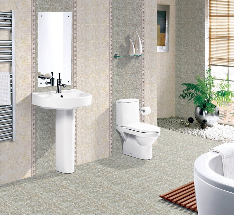 Các phong cách ốp gạch ốp nhà vệ sinh 30x60 viglacera