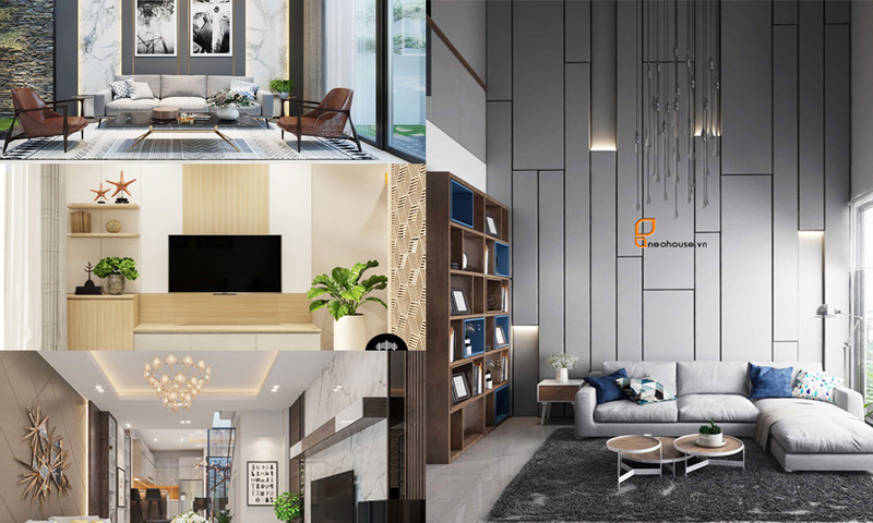 Những lý do để bạn nên lựa chọn gạch ốp tường phòng khách màu trắng