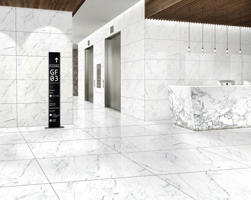 Một số điểm cần lưu ý khi lựa chọn gạch ốp tường màu trắng cho phòng khách