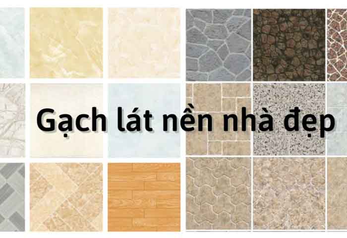 Chất liệu gạch lát nền