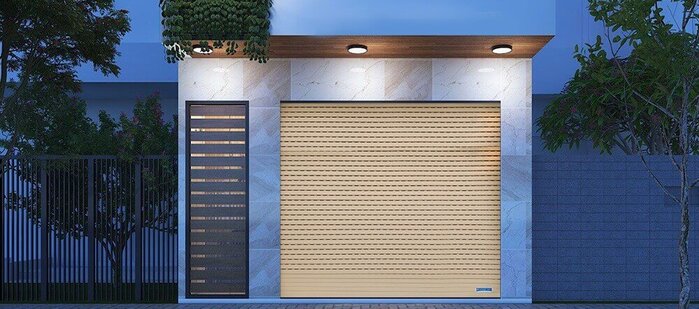 Sử dụng cửa cuốn điện tăng tính an ninh cho nơi lắp đặt