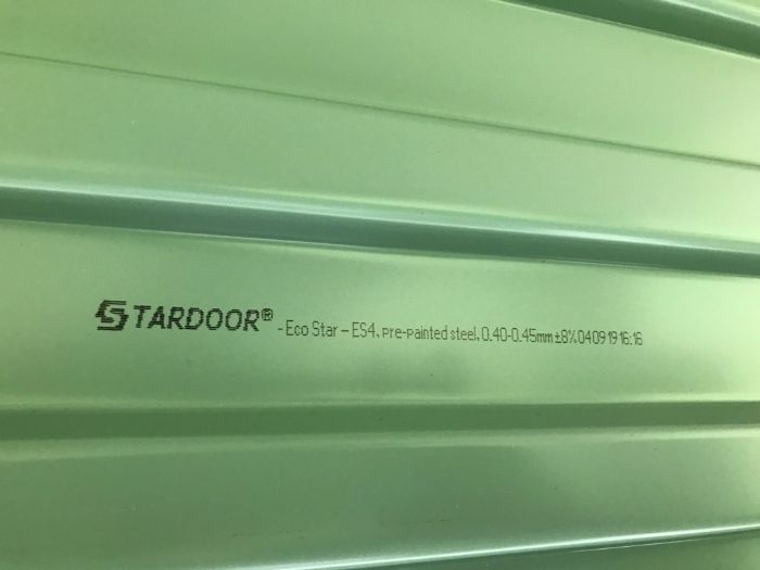 Cửa cuốn nan nhôm stardoor được sản xuất trên dây chuyền công nghệ Đức