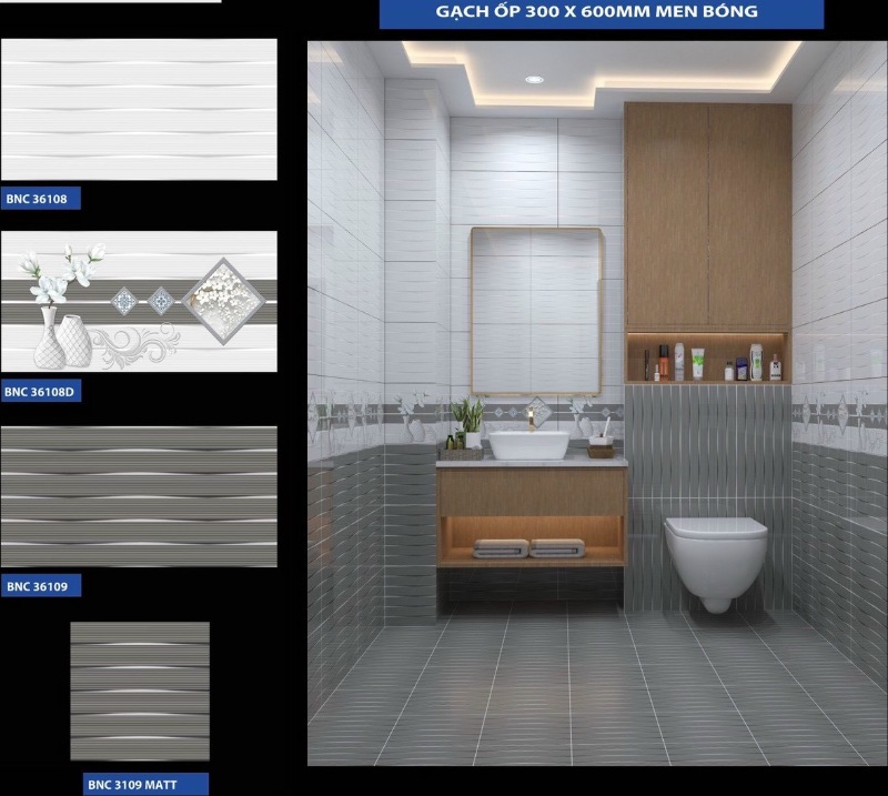 Lời khuyên khi chọn các mẫu gạch ốp